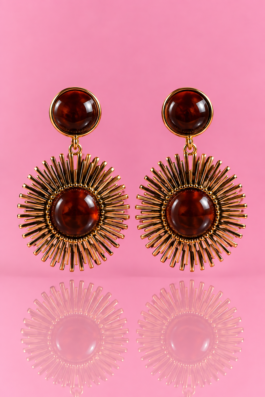Boucle d'oreille Soleil