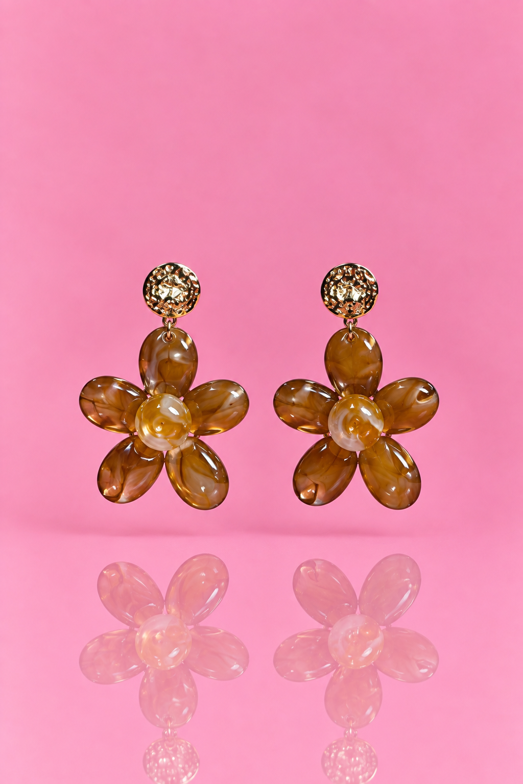 Boucle d'oreille Capucine