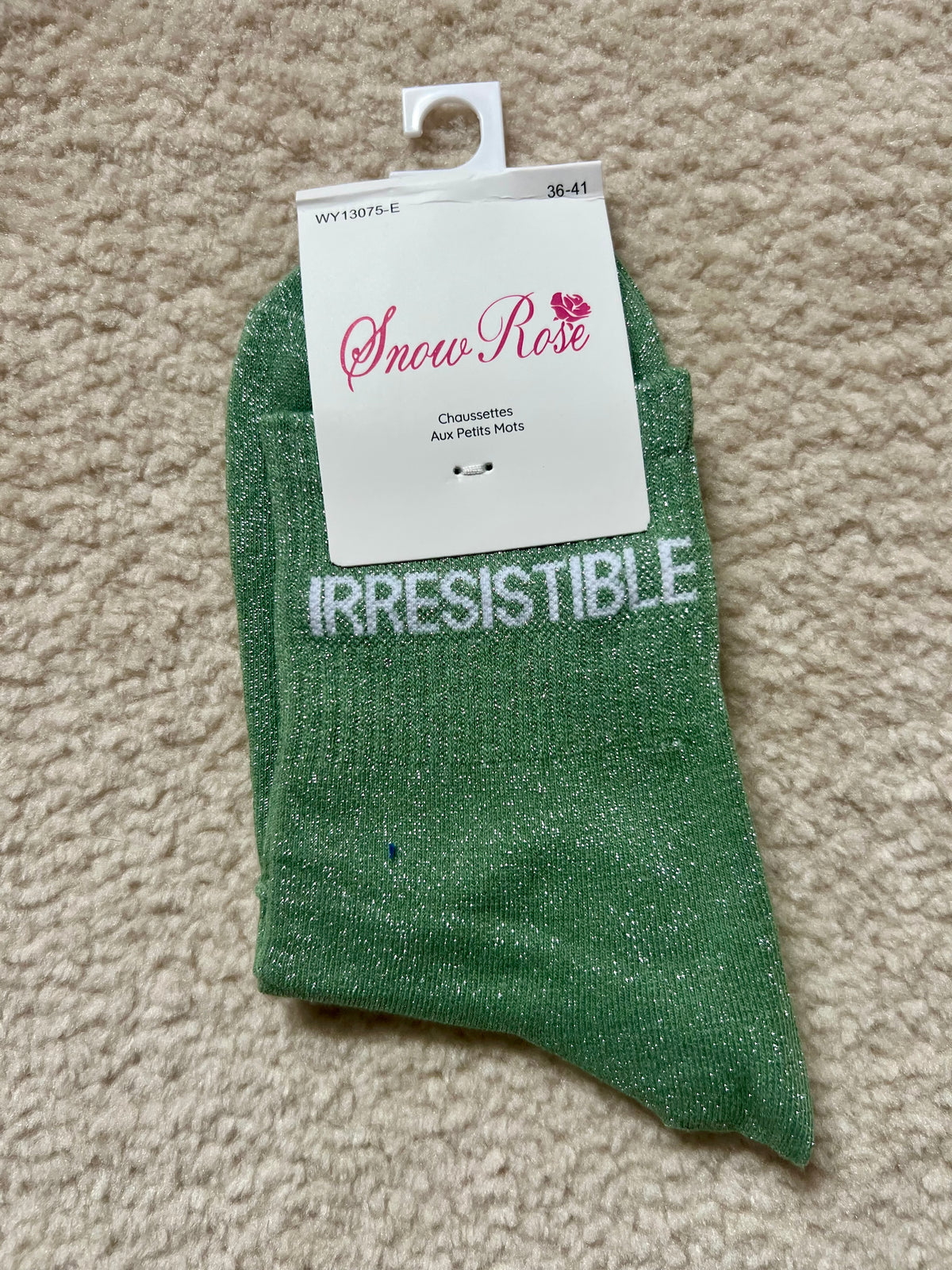 Chaussettes Brillantes "IRRESISTIBLE"