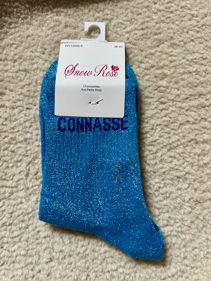 Chaussettes Brillantes "CONNASSE"