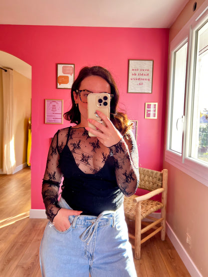 Top en dentelle Lucie