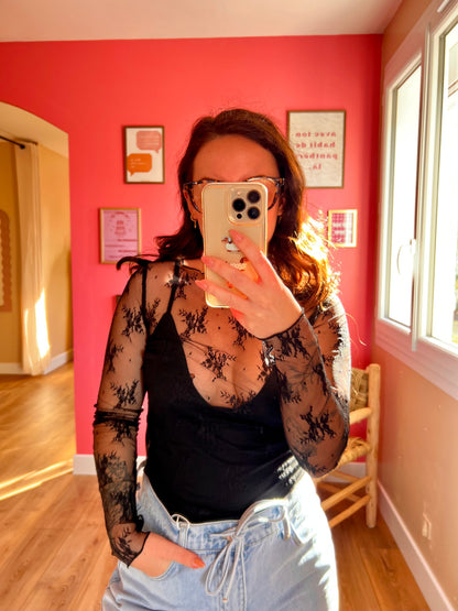 Top en dentelle Lucie