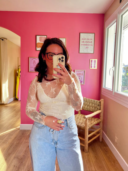 Top en dentelle Lucie